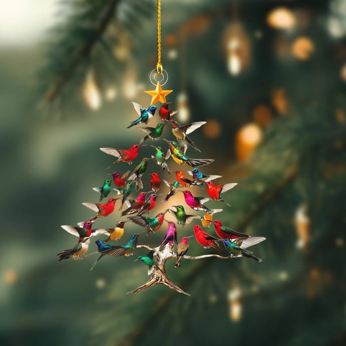 🔥2025 New Release 50% OFF - 🐦🎄Hummingbird Christmas Ornament✨(Same as in the video)🎄