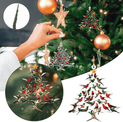 🔥2025 New Release 50% OFF - 🐦🎄Hummingbird Christmas Ornament✨(Same as in the video)🎄
